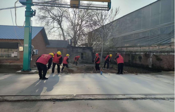 中共淮南淮粮裕农粮食购销有限公司 支部委员会开展义务劳动“主题党日”活动