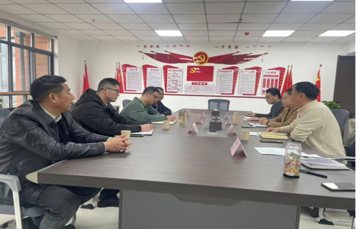 平圩镇政府到访裕农公司调研考察